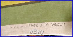 Schumacher Frank Lloyd Wright Fabric Panel Design 103 Hand Printed Taliesin