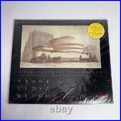 Sealed Vintage Frank Lloyd Wright Architectural Renderings Print Portfolio