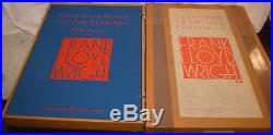 Selected Drawings Portfolio Frank Lloyd Wright, Vol 2 and 3 Together Rare