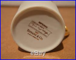 Set Of 4 Tiffany & Co Frank Lloyd Wright IMPERIAL 3 1/2 Coffee Mugs 1992