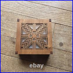 Set of 5 Frank Lloyd Wright Wood Block Night Lights Gift