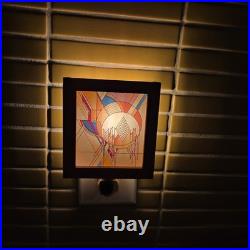 Set of 5 Frank Lloyd Wright Wood Block Night Lights Gift