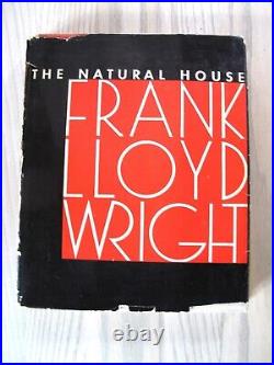 Signed Frank Lloyd Wright The Natural House 1954, Letter of Authenticity, Cover