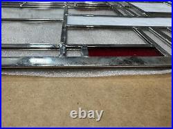 Stained glass Clear Beveled window panel FRANK LLOYD WRIGHT. 24x16. New Stained glass Clear Beveled window panel FRANK LLOYD WRIGHT. 24x16. New