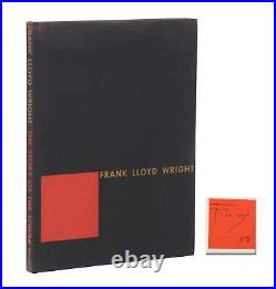 Story of the Tower SIGNED by FRANK LLOYD WRIGHT First Edition 1st 1956