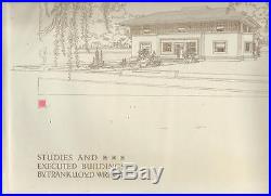 Studies & Executed Buildings of Frank Lloyd Wright