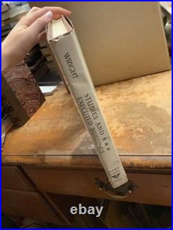 Studies and Executed Buildings Frank Lloyd Wright 1975 English German Ed HD/DJ