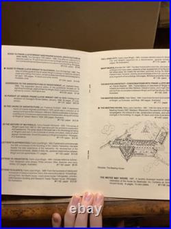 Studies and Executed Buildings Frank Lloyd Wright 1975 English German Ed HD/DJ