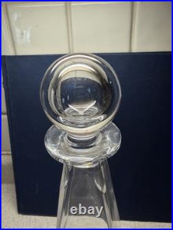 Stunning Tiffany and Co. Frank Lloyd Wright Crystal Decanter