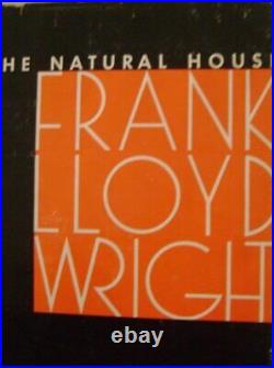 THE NATURAL HOUSE By Frank Lloyd Wright Hardcover