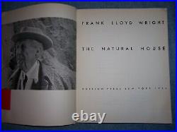 THE NATURAL HOUSE by Frank Lloyd Wright/1st ed/HC/Art & Photography/Architecture
