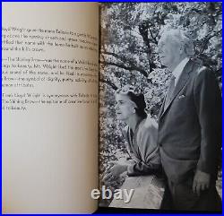 THE SHINING BROW Frank Lloyd Wright by Olgivanna Wright (1970) VG 1ST HC
