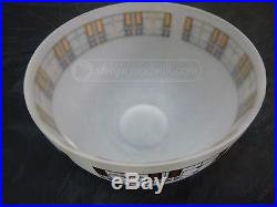 TREE OF LIFE Frosted Bowl FRANK LLOYD WRIGHT'S EGIZIA Clean