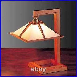 Taliesin 1 Floor Light Desk Lamp Designed by Frank Lloyd Wright Brown