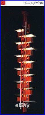 Taliesin 3 Table Lamp, Frank Lloyd Wright authorized reproduction by Yamigawa