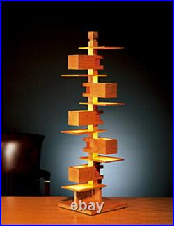 Taliesin 3 Wall Sconce Lamp Frank Lloyd Wright REPRODUCT 420x192x213mm Brown