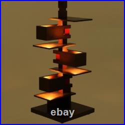 Taliesin 4 Walnut Finished Frank Lloyd Wright Table Lamp LED Designer Japan NEW