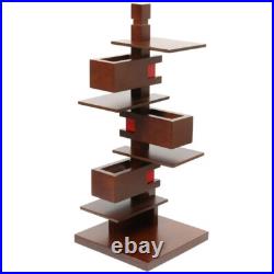 Taliesin 4 Walnut Finished Frank Lloyd Wright Table Lamp LED Designer Japan NEW