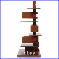 Taliesin 4 Walnut Finished Frank Lloyd Wright Table Lamp LED Designer Japan NEW
