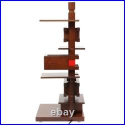 Taliesin 4 Walnut Finished Frank Lloyd Wright Table Lamp LED Designer Japan NEW