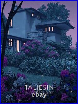 Taliesin East Rory Kurtz Frank Lloyd Wright House Poster Mondo Art Print