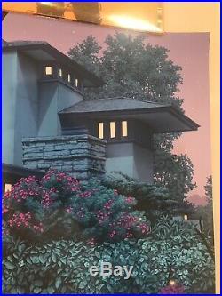 Taliesin East Rory Kurtz silkscreen poster regular x/200 Frank Lloyd Wright MINT