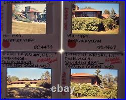 Taliesin East Spring Green WI Architecture F. L. Wright 35mm Glass Slides Lot 50