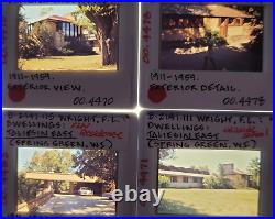 Taliesin East Spring Green WI Architecture F. L. Wright 35mm Glass Slides Lot 50