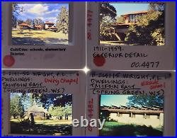 Taliesin East Spring Green WI Architecture F. L. Wright 35mm Glass Slides Lot 50