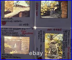 Taliesin East Spring Green WI Architecture F. L. Wright 35mm Glass Slides Lot 50