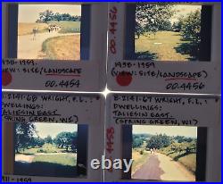 Taliesin East Spring Green WI Architecture F. L. Wright 35mm Glass Slides Lot 50