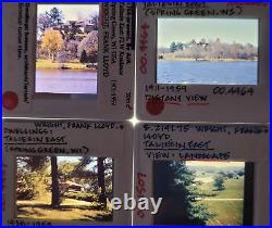Taliesin East Spring Green WI Architecture F. L. Wright 35mm Glass Slides Lot 50