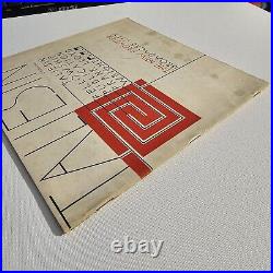 Taliesin, No. 1 October 1940 FRANK LLOYD WRIGHT Broadacre City RARE