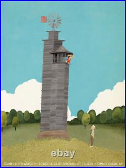 Taliesin Romeo & Juliet Windmill Frank Lloyd Wright by Max Dalton Poster MINT
