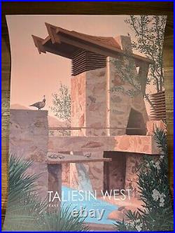 Taliesin West Art Print Poster By Rory Kurtz XX/300 Frank Lloyd Wright Spoke