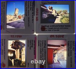 Taliesin West Scottsdale AZ Frank L Wright Architecture 35mm Glass Slides Lot 69