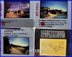 Taliesin West Scottsdale AZ Frank L Wright Architecture 35mm Glass Slides Lot 69