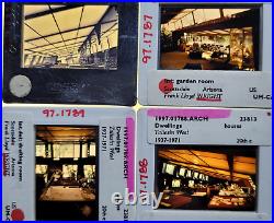 Taliesin West Scottsdale AZ Frank L Wright Architecture 35mm Glass Slides Lot 69
