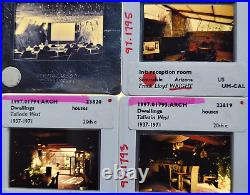 Taliesin West Scottsdale AZ Frank L Wright Architecture 35mm Glass Slides Lot 69