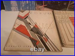 The Architectural Forum Frank Lloyd Wright 1938,48,51,52,60 Editions Lot Of 5