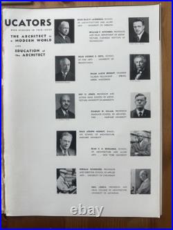 The Architectural Record Sep 1936 Office & Institutional, Plans & Photo Plates