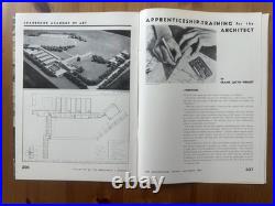 The Architectural Record Sep 1936 Office & Institutional, Plans & Photo Plates