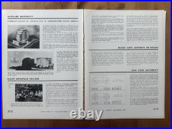 The Architectural Record Sep 1936 Office & Institutional, Plans & Photo Plates