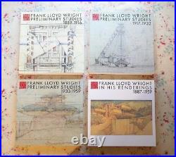 The Complete Works of Frank Lloyd Wright 12 volumes Set Monograph JP