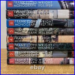 The Complete Works of Frank Lloyd Wright 12 volumes complete set From JP
