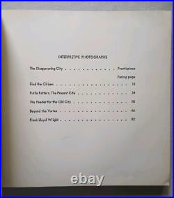 The Disappearing City (1932) Frank Lloyd Wright First Edition HC