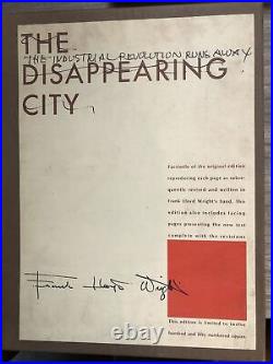 The Disappearing City The Industrial Revolution Frank Lloyd Wright Limited