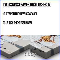 The Falling Water Dwelling 1939 by Frank Lloyd Wright Canvas Wall Art Print