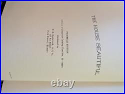 The House Beautiful Facsimile 1963 Gannett Frank Lloyd Wright Hardcover Book The House Beautiful Facsimile 1963 Gannett Frank Lloyd Wright Hardcover Book