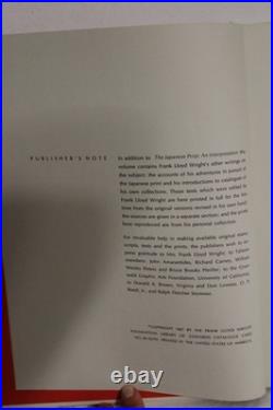 The Japanese Print An Interpretation by Frank Lloyd Wright 1967, first edition